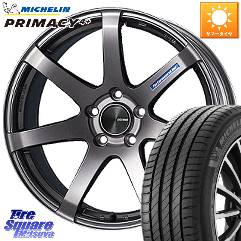 ENKEI エンケイ PerformanceLine PF07 DS ホイール 16 X 7.0J +35 4穴 100 ミシュラン PRIMACY4+ プライマシー4+ 83W 正規 205/45R16