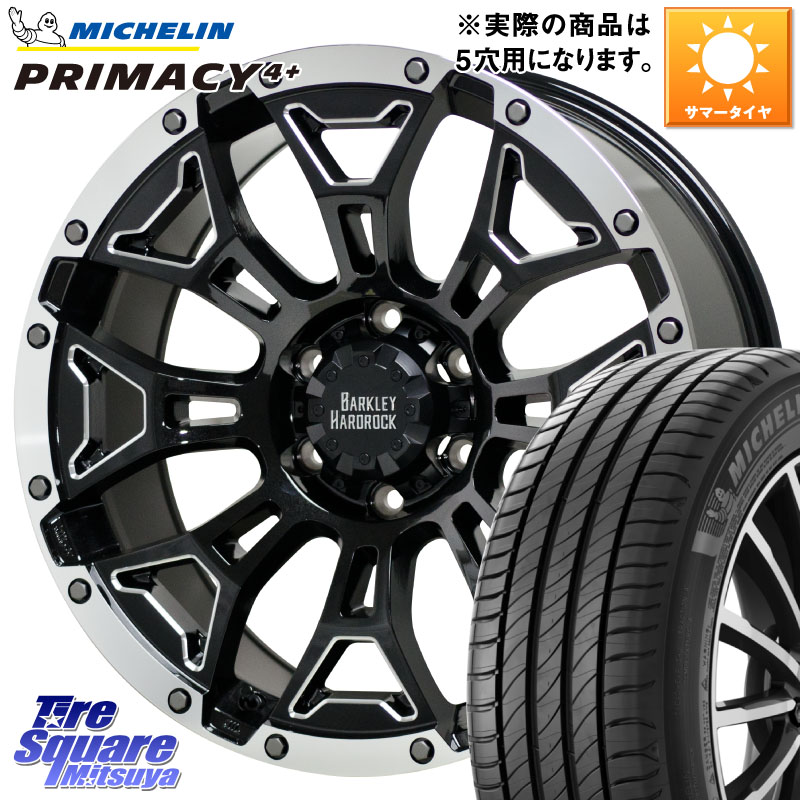 HotStuff BARKLEY HARDROCK ELBERT ハードロック エルバート ホイール 16インチ 16 X 7.0J +38 5穴 114.3 ミシュラン PRIMACY4+ プライマシー4+ 88V XL 正規 195/50R16