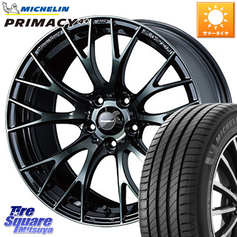 WEDS 72745 SA-20R SA20R ウェッズ スポーツ ホイール 18インチ 18 X 8.5J +50 5穴 114.3 ミシュラン PRIMACY4+ プライマシー4+ 91W 正規 235/40R18 FL系シビック