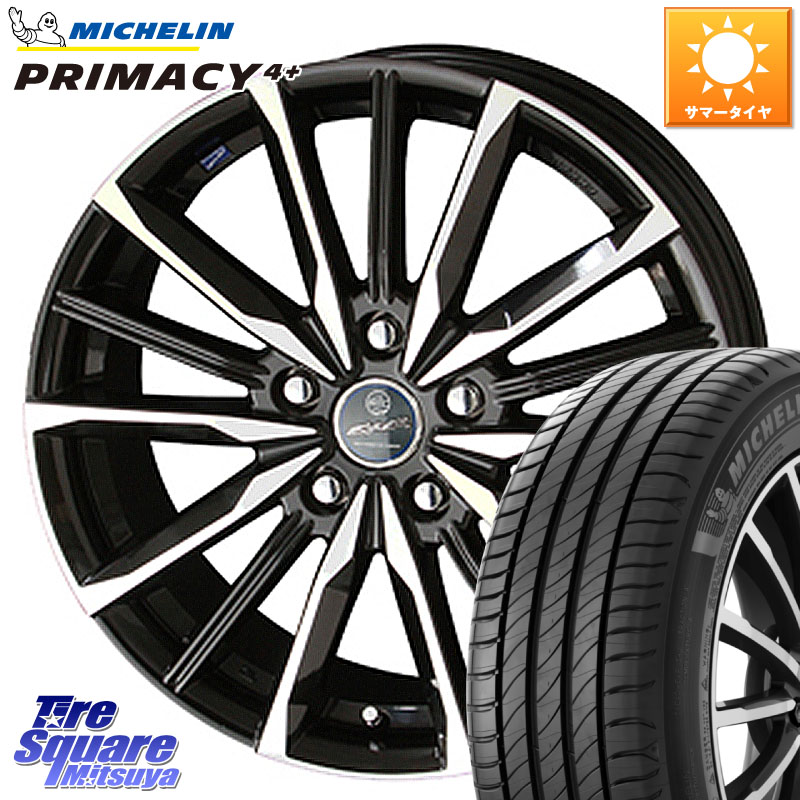 KYOHO SMACK スマック ヴァルキリー ホイール 18インチ 18 X 8.0J +45 5穴 114.3 ミシュラン PRIMACY4+ プライマシー4+ 91W 正規 235/40R18