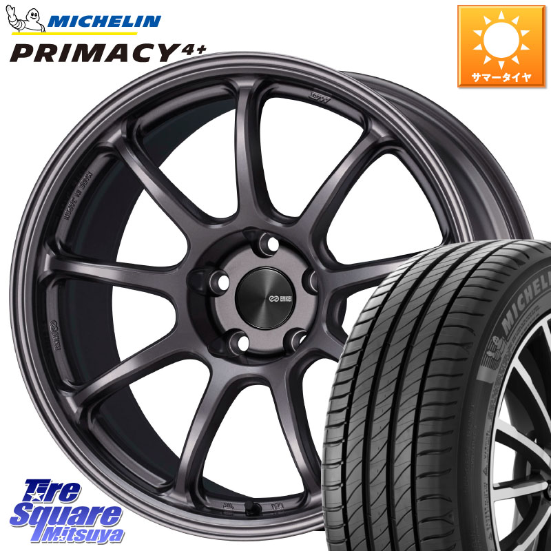 ENKEI PerformanceLine PF09 ホイール 4本 18インチ 18 X 8.5J +45 5穴 114.3 ミシュラン PRIMACY4+ プライマシー4+ 91W 正規 235/40R18