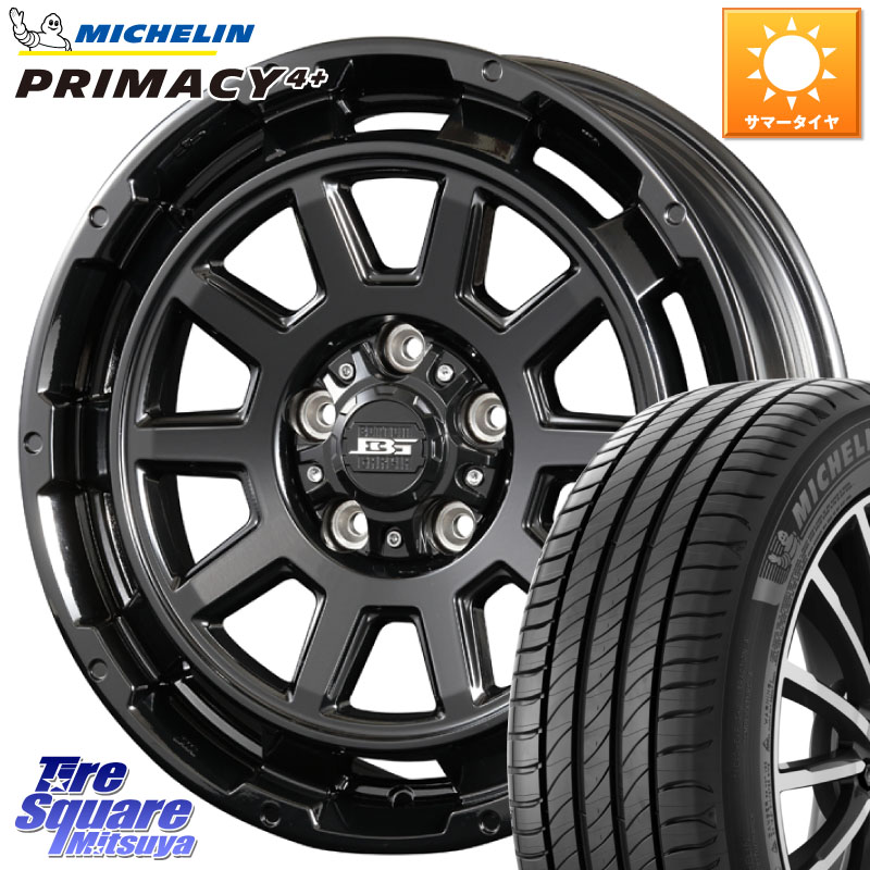 KOSEI ボトムガルシア ディグレ ホイール 16 X 6.5J +38 5穴 114.3 ミシュラン PRIMACY4+ プライマシー4+ 88V XL 正規 195/50R16
