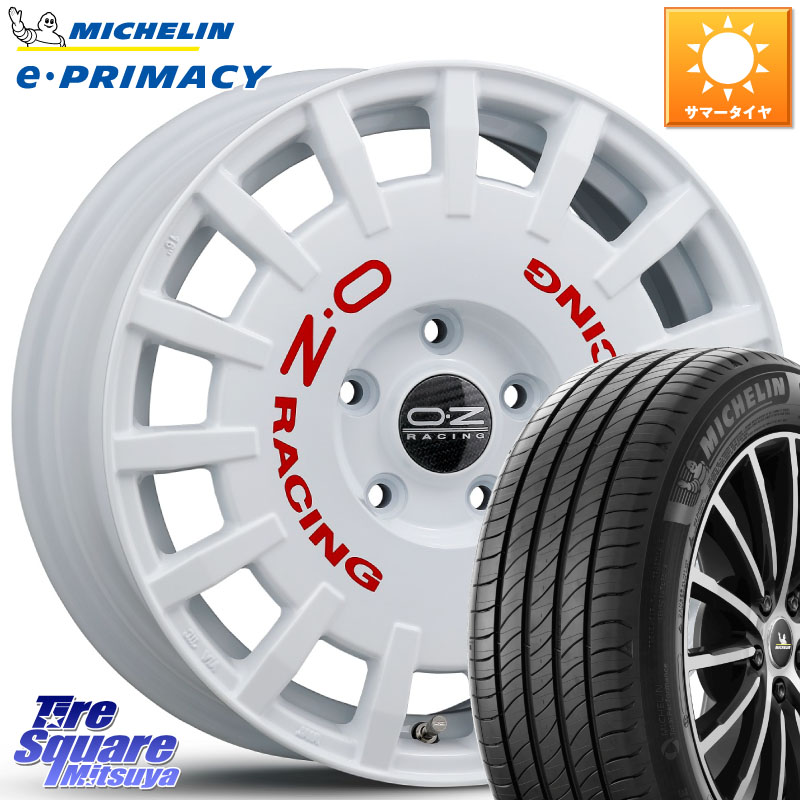 ミシュラン e PRIMACY Eプライマシー 91H XL S1 正規 195/55R16OZ Rally Racing ラリーレーシング 16インチ 16X7.0J 45 5穴 114.3 GT系フリードクロスター ラフェスタ 日産|タイヤスクエアミツヤ