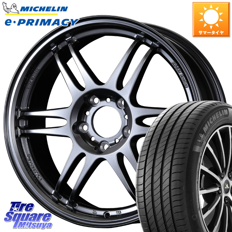 ミシュラン e PRIMACY Eプライマシー 95W XL 正規 215/50R17KOSEI 軽量 K-1 Racing.REV K1 レーシング ドット レヴ 17X7.0J 48 5穴 100 ウィッシュ WISH インプレッサ エクシーガ｜タイヤスクエアミツヤ