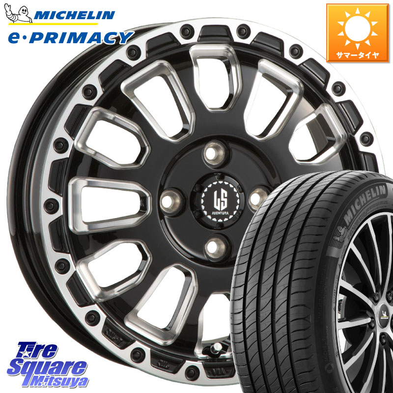 阿部商会 LA STRADA AVENTURA アヴェンチュラ 16インチ 16 X 6.0J +40 4穴 100 ミシュラン e PRIMACY Eプライマシー 99V XL 正規 205/65R16