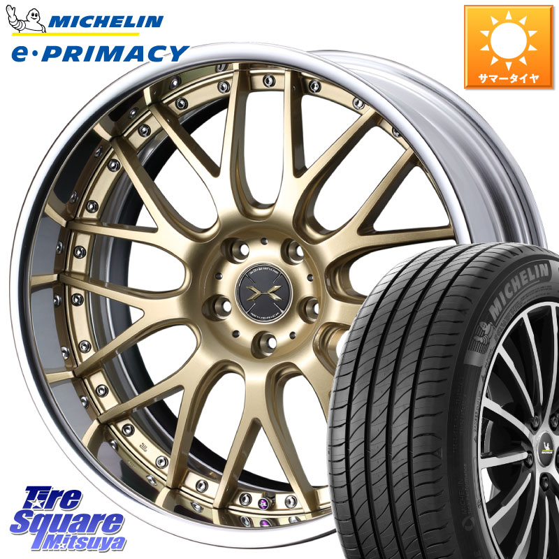 WEDS MAVERICK 709M-CF CONCAVE FACE EX-LoDisk 2ピース ホイール 20インチ 20 X 9.0J +40 5穴 114.3 ミシュラン e PRIMACY Eプライマシー Acoustic 99Y XL ★MO 正規 245/40R20 30系アルファード 30系ヴェルファイア 20系アルファード