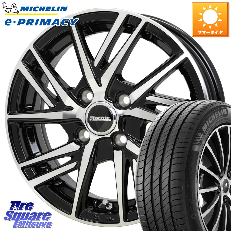 HotStuff ラフィット LW06-2 LW-06-2 ホイール 16インチ 16 X 6.0J +45 4穴 100 ミシュラン e PRIMACY Eプライマシー 94V XL 正規 205/55R16 E13オーラ