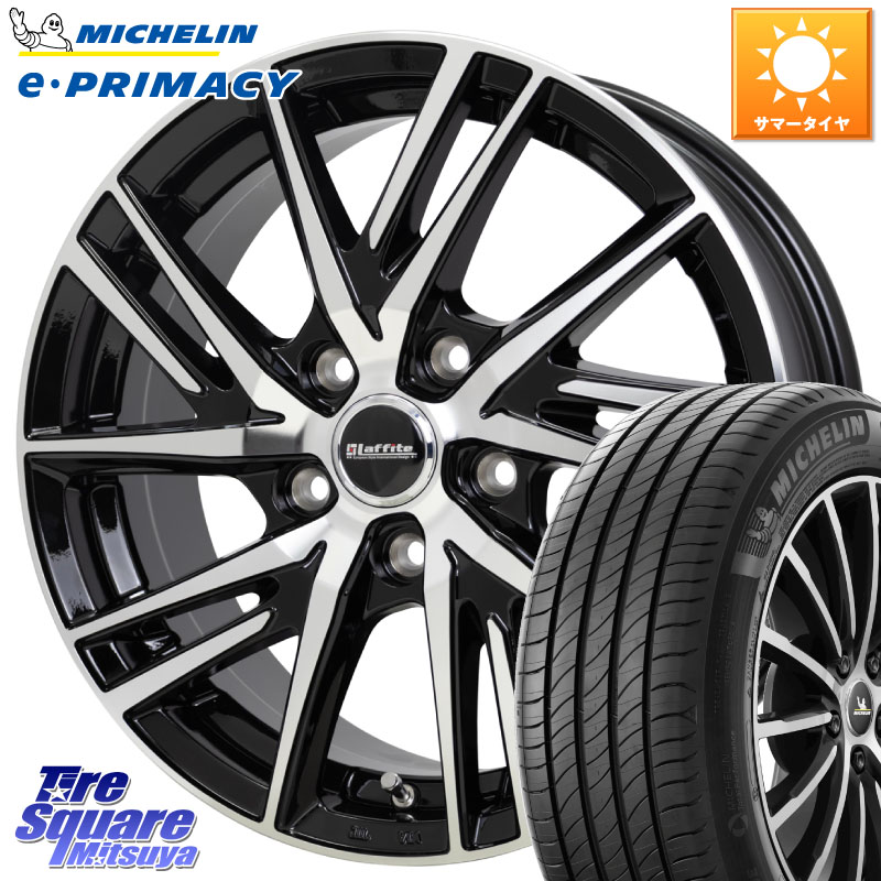 HotStuff ラフィット LW06-2 LW-06-2 ホイール 18インチ 18 X 7.0J +48 5穴 114.3 ミシュラン e PRIMACY Eプライマシー 99V XL 正規 215/55R18 CX-30 MX-30