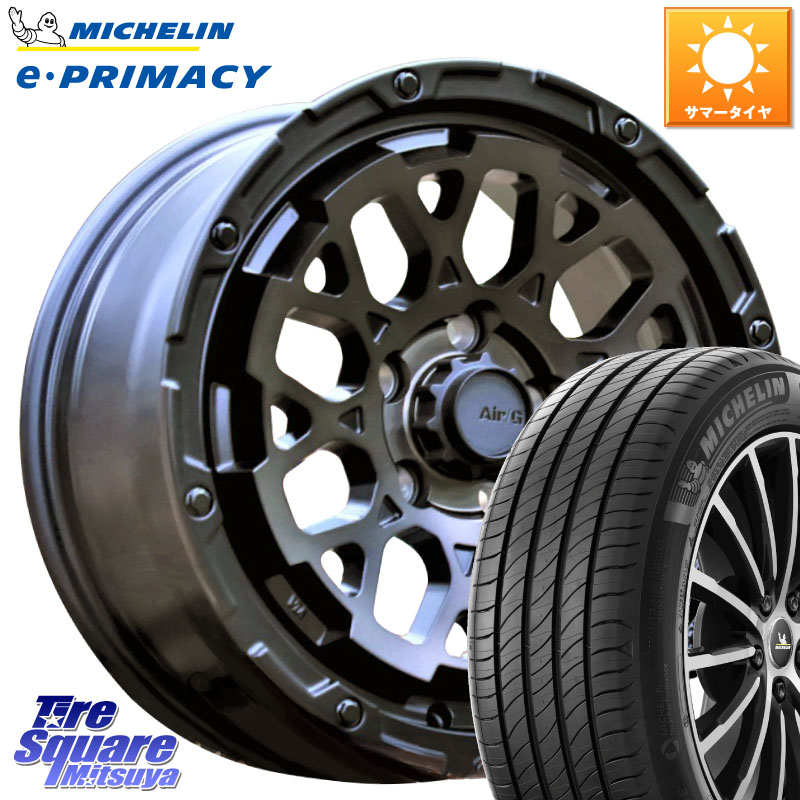 4X4エンジニアリング Air/G Rocks GHOST ホイール 17インチ 17 X 7.0J +32 5穴 114.3 ミシュラン e PRIMACY Eプライマシー 100V XL 正規 215/60R17 20系アルファード