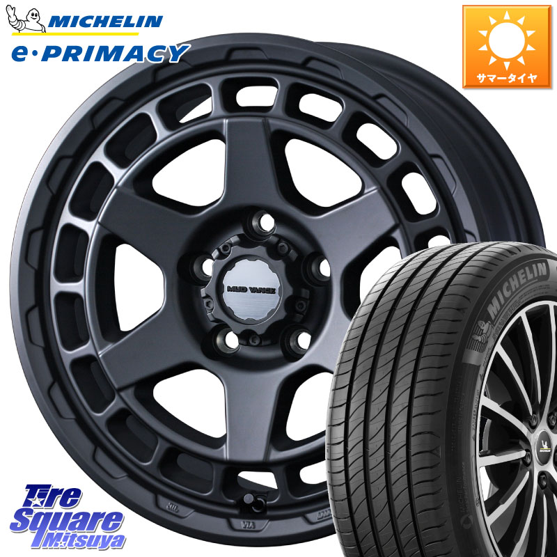 WEDS 【欠品次回4月中旬】 MUDVANCE X TYPE S ホイール 17インチ マッドヴァンス 17 X 7.0J +38 5穴 114.3 ミシュラン e PRIMACY Eプライマシー 94V 正規 215/55R17 70系カムリ