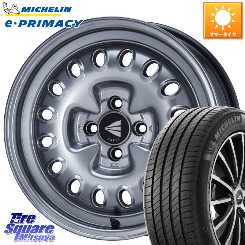 ENKEI Neo Classic Al'Vita ホイール 16インチ 16 X 7.0J +38 4穴 100 ミシュラン e PRIMACY Eプライマシー 91H XL S1 正規 195/55R16 MAZDA2