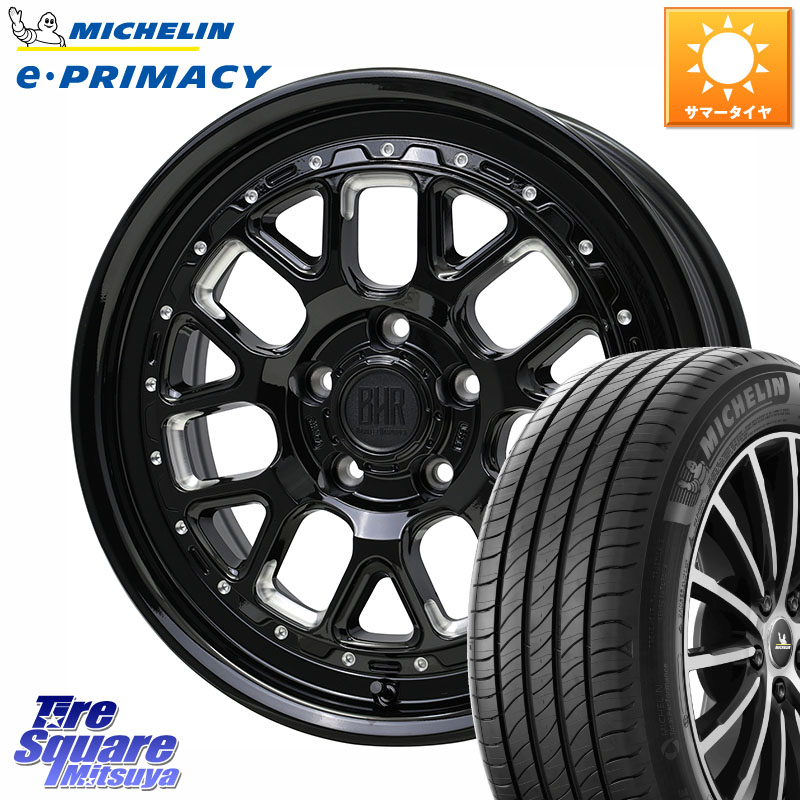 HotStuff BARKLEY HARDROCK HURON ハードロック ヒューロン ホイール 16インチ 16 X 7.0J +38 5穴 114.3 ミシュラン e PRIMACY Eプライマシー 99V XL 正規 205/65R16 70系カムリ