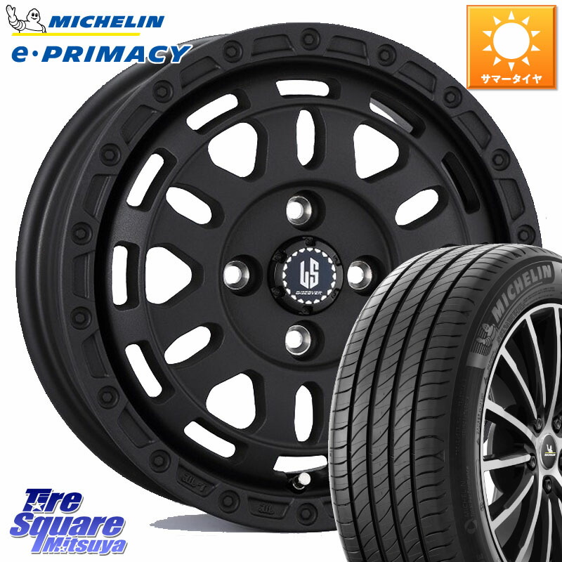 阿部商会 LA STRADA DISCOVER ホイール 14インチ 14 X 4.5J +45 4穴 100 ミシュラン e PRIMACY Eプライマシー 79H XL 正規 155/65R14 デリカミニ2WD タント スペーシア サクラ ハイゼット アゲトラCustom車用※軽自動車専用ホイール※