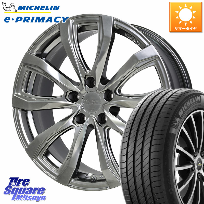 HotStuff シュティッヒ レグザス FORGED FS-01 M14球面座ボルト専用 鍛造ホイール 18インチ 18 X 8.0J(M14B) +41 5穴 114.3 ミシュラン e PRIMACY Eプライマシー 103W MO 正規 235/60R18 レクサスNX20系 クラウンスポーツ・エステート ハイブリッドZ スバル ソルテラ