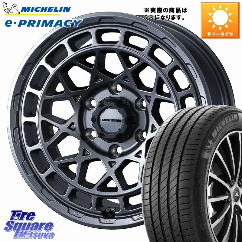 WEDS MUDVANCE X TYPE M ホイール 18インチ マッドヴァンス 18 X 7.5J +35 5穴 114.3 ミシュラン e PRIMACY Eプライマシー 103W MO 正規 235/60R18 T33エクストレイル アウトランダーPHEV