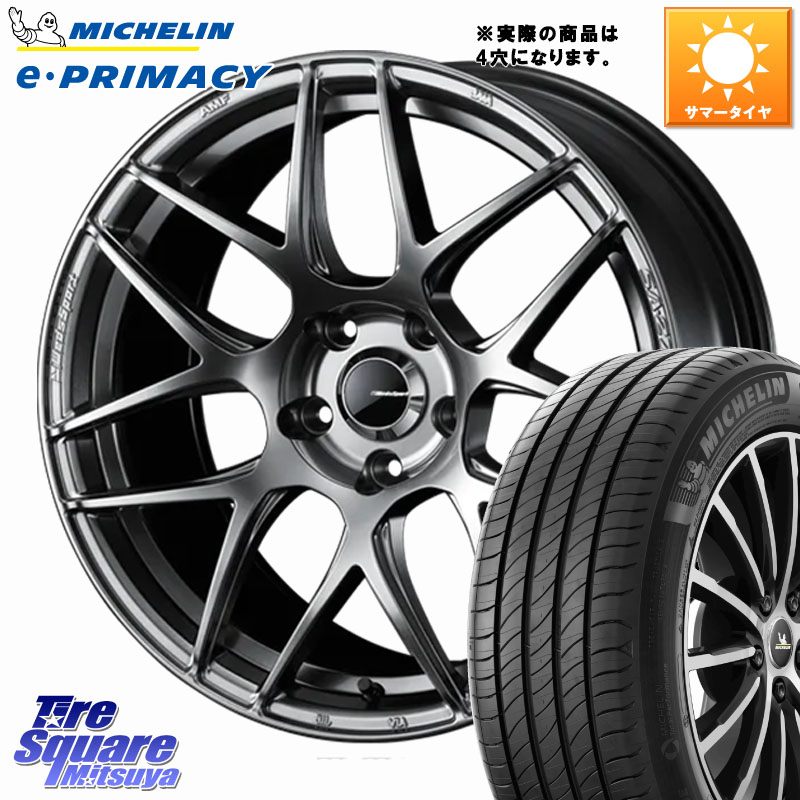 ミシュラン e PRIMACY Eプライマシー 93W XL 正規 205/50R17WEDS WedsSport SA-27R SA27R ウェッズ スポーツ ホイール 17インチ 17X6.5J 42 4穴 100 E13オーラ|タイヤスクエアミツヤ