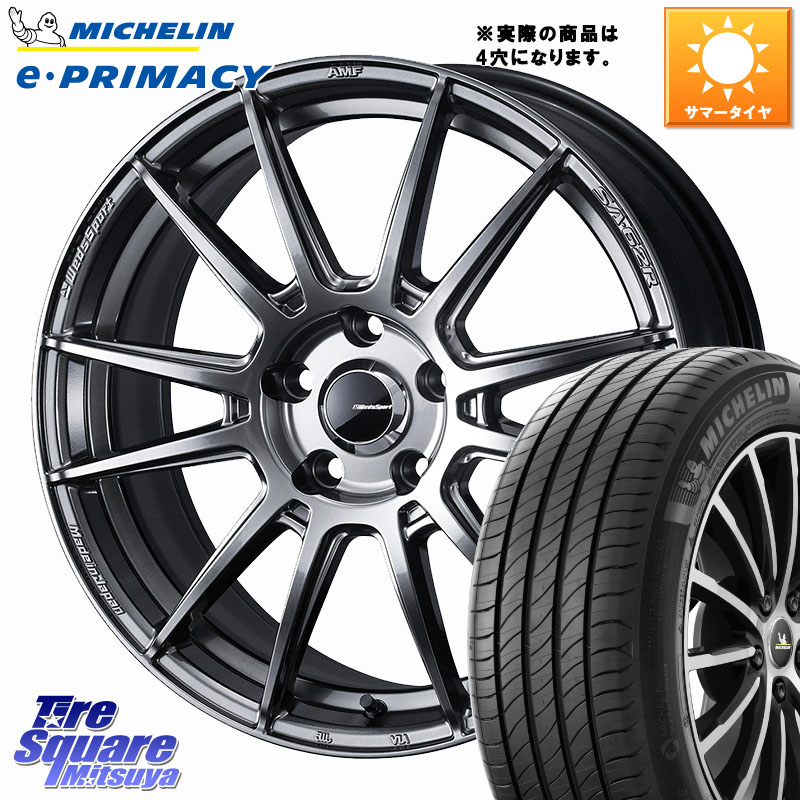 ミシュラン e PRIMACY Eプライマシー 93W XL 正規 205/50R17WEDS WedsSport SA-62R SA62R ウェッズ スポーツ ホイール 17インチ 17X6.5J 42 4穴 100 E13オーラ|タイヤスクエアミツヤ