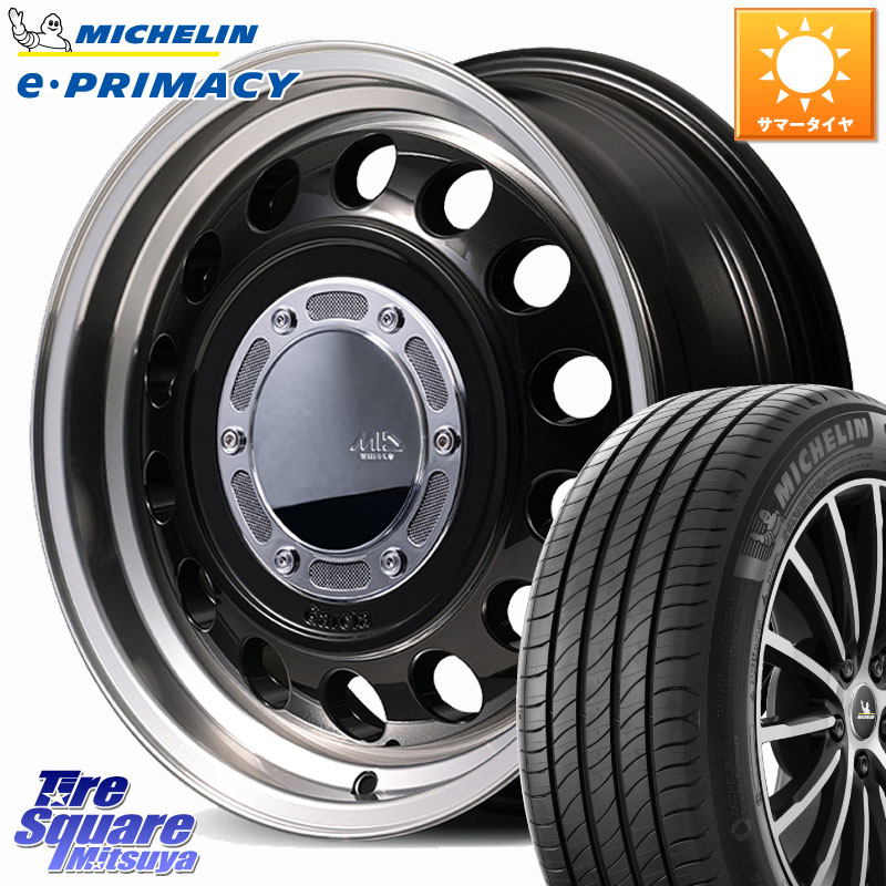ミシュラン e PRIMACY Eプライマシー 93V XL 正規 195/60R16MANARAY MID GARCIA CISCO Type2 ホイール 16インチ 16X6.5J 40 5穴 114.3 フロンクス シルフィ 日産|タイヤスクエアミツヤ