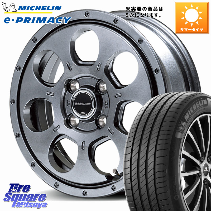 MANARAY MID ROADMAX MUD AGENT ホイール 16インチ◇参考画像 16 X 7.0J +40 5穴 114.3 ミシュラン e PRIMACY Eプライマシー 91H XL S1 正規 195/55R16