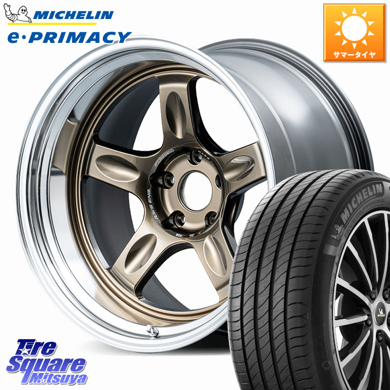 ミシュラン e PRIMACY Eプライマシー 103W MO 正規 235/60R18RAYS 21C spec-SR VOLK RACING 鍛造 ホイール 18インチ 納期要確認商品 18X8.5J 35 5穴 114.3 アウトランダーPHEV|タイヤスクエアミツヤ