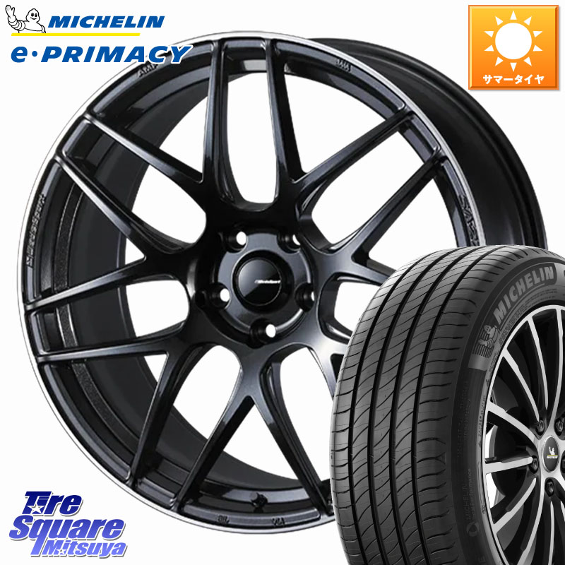 ミシュラン e PRIMACY Eプライマシー 99V VOL 正規 235/50R19WEDS WedsSport SA-27R SA27R ウェッズ スポーツ ホイール 19インチ 19X8.0J 45 5穴 114.3 CX-5 CX-8 SL系フォレスター BT5レガシィアウトバック NX レクサス ハリアー｜タイヤスクエアミツヤ
