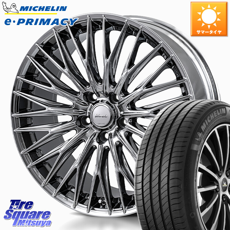 ミシュラン e PRIMACY Eプライマシー 99Y XL ★ MO 正規 245/40R20MONZA Warwic CLYVER クライヴァー ホイール 20インチ 20X8.5J 42 5穴 114.3 デリカD:5 エクリプスクロス RVR ハリアー フーガ FUGA 日産 シーマ 日産|タイヤスクエアミツヤ
