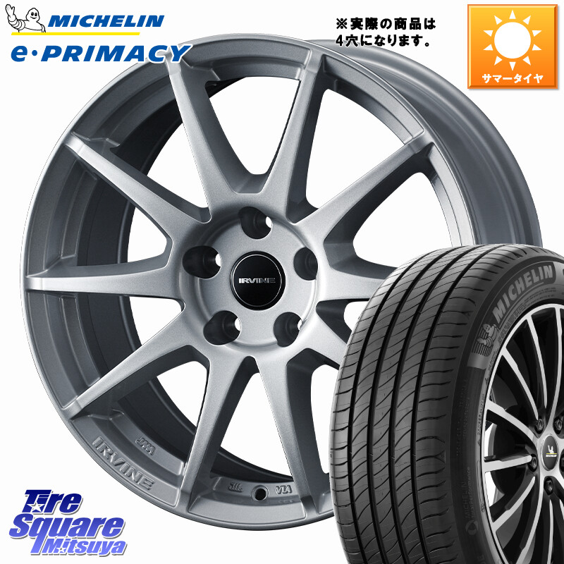 ミシュラン e PRIMACY Eプライマシー 91H 正規 195/65R15WEDS IRVINE S02 アーヴィンS02 輸入車専用ホイール 15インチ 15X6.0J(C3 A8HN) 25 4穴 108 シトロエン C3 エアクロス A8系|タイヤスクエアミツヤ