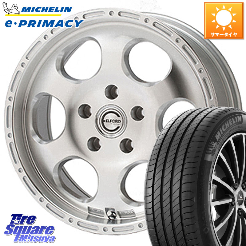 MEIWA Blood Stock One Piece ホイール 16インチ 16 X 7.0J +45 5穴 100 ミシュラン e PRIMACY Eプライマシー 91H XL S1 正規 195/55R16