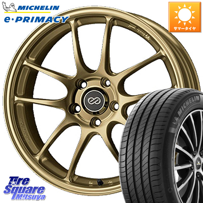 ミシュラン e PRIMACY Eプライマシー 94V 正規 215/55R17ENKEI エンケイ PerformanceLine PF01 ゴールド ホイール 17X7.0J 48 5穴 114.3 ヤリスクロス CX-3 RC系オデッセイ前期 ジューク JUKE 日産 セレナ SERENA 日産 エスティマ ティアナ 日産 カムリ マークX ヴェゼ｜タイヤスクエアミツヤ