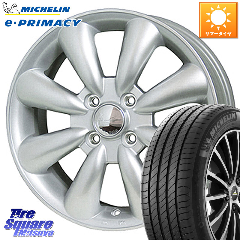 ミシュラン e PRIMACY Eプライマシー 79V XL 正規 165/55R15HotStuff ララパーム KC-8 lala Palm KC8 SIL ホイール 15インチ 15X5.0J 45 4穴 100 N-BOX タント スペーシア サクラ｜タイヤスクエアミツヤ