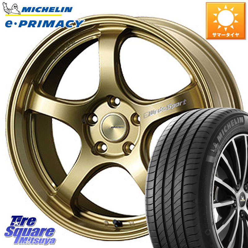 WEDS 72823 RN-05M ウェッズ スポーツ ホイール 18インチ 18 X 7.5J +45 5穴 114.3 ミシュラン e PRIMACY Eプライマシー 98W XL S2 正規 235/45R18 CY2アコード