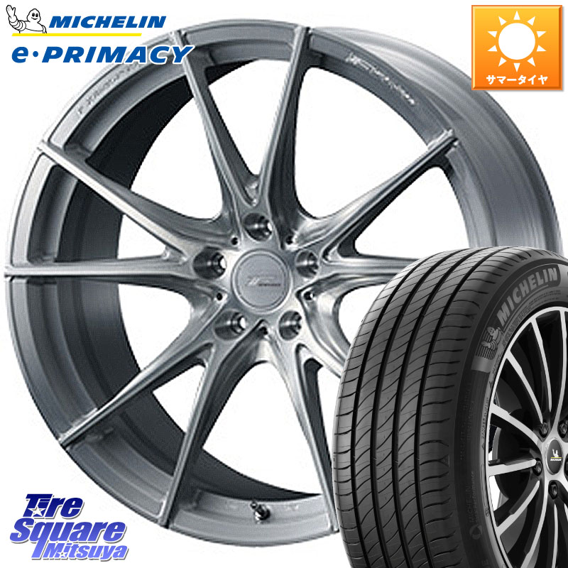 ミシュラン e PRIMACY Eプライマシー 98W XL S2 正規 235/45R18WEDS F ZERO FZ-2 FZ2 鍛造 FORGED ホイール18インチ エフゼロ 18X7.5J 48 5穴 114.3 CY2アコード アコード｜タイヤスクエアミツヤ