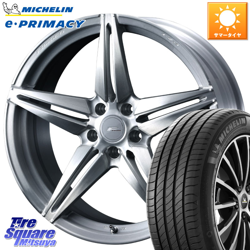 ミシュラン e PRIMACY Eプライマシー 98W XL S2 正規 235/45R18WEDS F ZERO FZ-3 FZ3 鍛造 FORGED ホイール18インチ エフゼロ 18X7.5J 48 5穴 114.3 CY2アコード アコード｜タイヤスクエアミツヤ