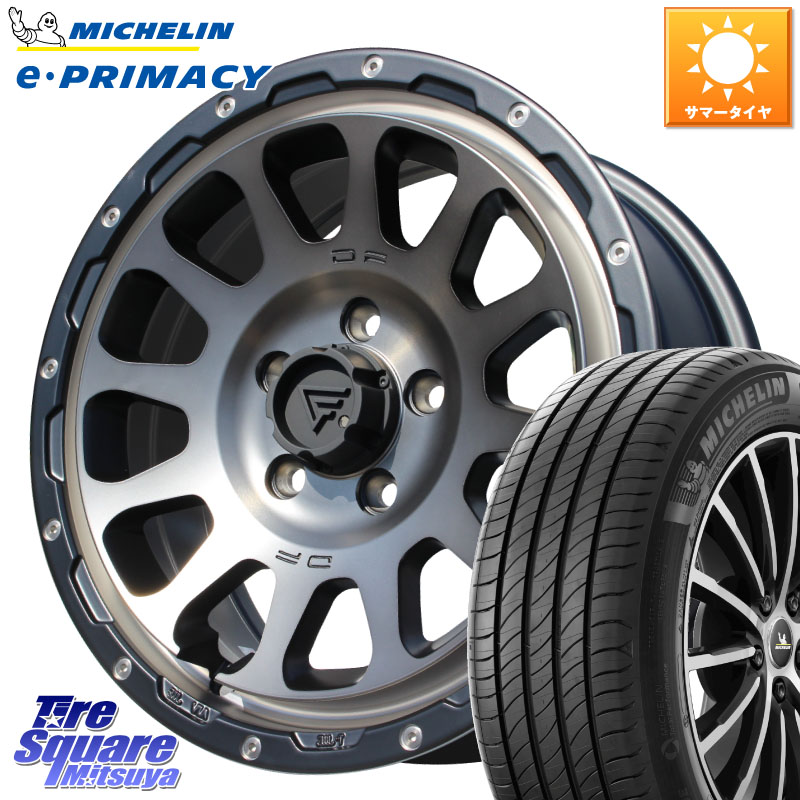 DELTA FORCE デルタフォース オーバル 16インチ 16 X 7.0J +35 5穴 114.3 ミシュラン e PRIMACY Eプライマシー 99V XL 正規 205/65R16
