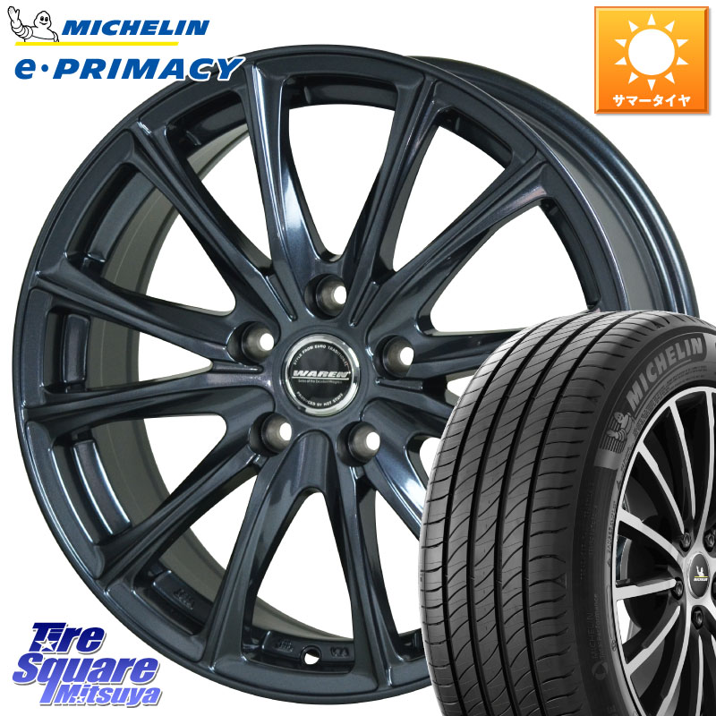 HotStuff WAREN W05 ヴァーレン ホイール15インチ 15 X 6.0J +43 5穴 114.3 ミシュラン e PRIMACY Eプライマシー 91H 正規 195/65R15 C27セレナ 55,765円