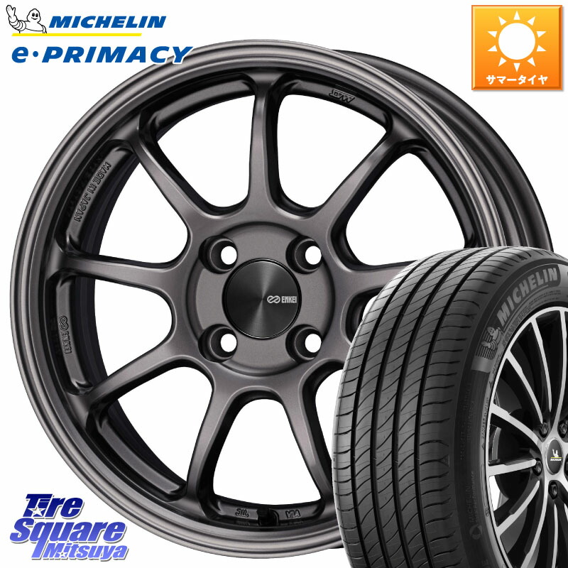 ミシュラン e PRIMACY Eプライマシー 99V XL 正規 205/65R16ENKEI PerformanceLine PF09 ホイール 16インチ 16X6.5J 38 4穴 100 ロッキー ガソリン車 4穴 ライズ ガソリン車 4穴｜タイヤスクエアミツヤ
