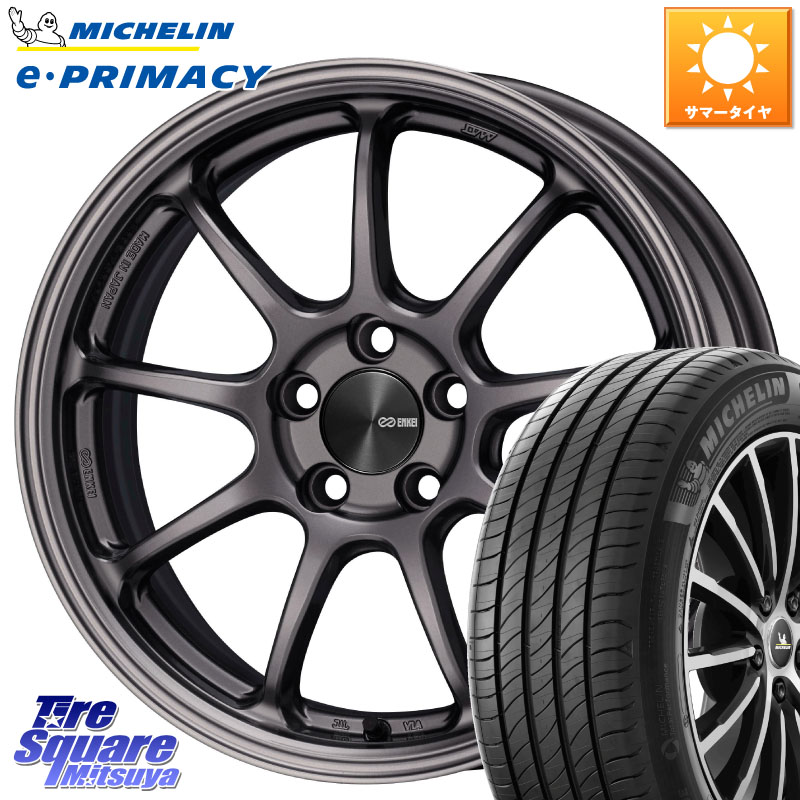 ミシュラン e PRIMACY Eプライマシー 99V XL 正規 205/65R16ENKEI PerformanceLine PF09 ホイール 16インチ 16X6.5J 38 5穴 100 ロッキー ハイブリッド車 5穴 ライズ ハイブリッド車 5穴|タイヤスクエアミツヤ