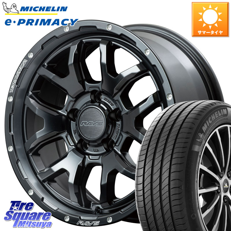 RAYS 【欠品次回7~8月】 レイズ DAYTONA デイトナ F6 Boost N1 17インチ 17 X 7.0J +32 5穴 114.3 ミシュラン e PRIMACY Eプライマシー 100V XL 正規 215/60R17 20系アルファード