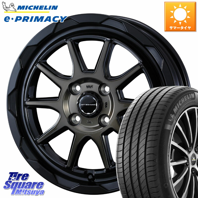 WEDS マッドヴァンス 06 MUD VANCE 06 ウエッズ 16インチ 16 X 6.0J +40 4穴 100 ミシュラン e PRIMACY Eプライマシー 99V XL 正規 205/65R16