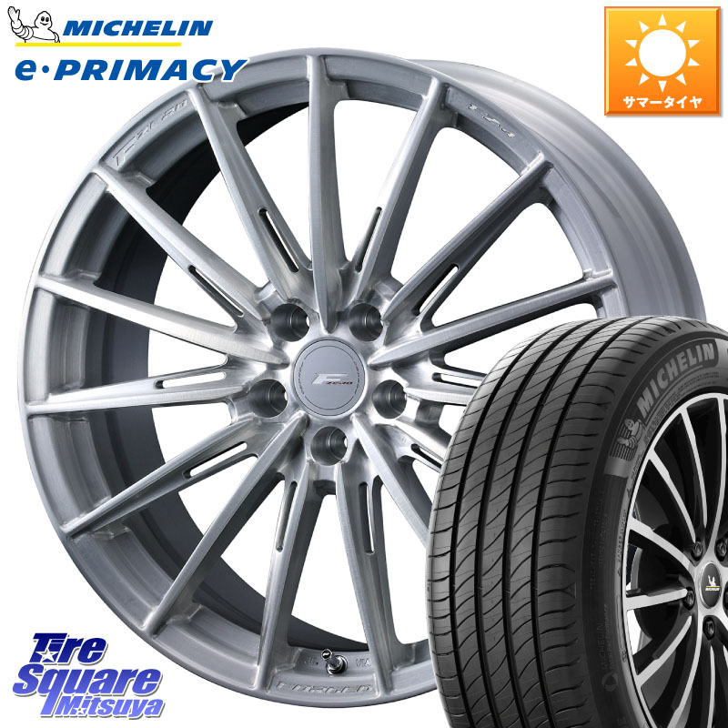 WEDS F ZERO FZ4 FZ-4 鍛造 FORGED 19インチ エフゼロ 19 X 8.0J +45 5穴 114.3 ミシュラン e PRIMACY Eプライマシー Acoustic 105Y XL 正規 235/55R19 50系RAV4 80系ハリアー T33エクストレイル CX-60 CX-80
