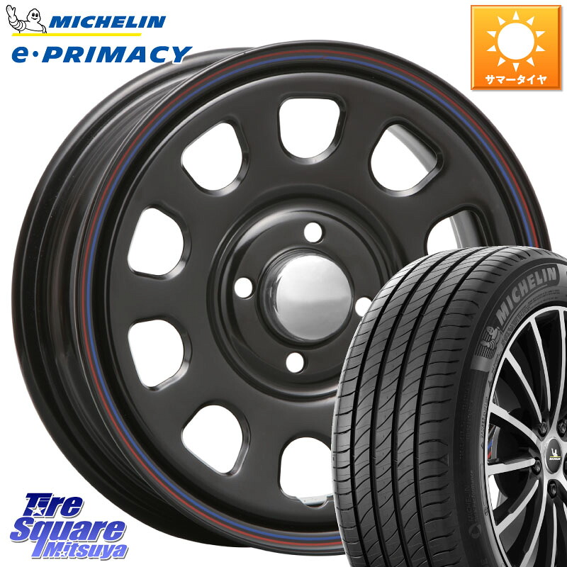 ミシュラン e PRIMACY Eプライマシー 88H XL 正規 185/60R15MLJ デイトナ SS DAYTONA SS 15インチ 15X6.0J 30 4穴 100｜タイヤスクエアミツヤ