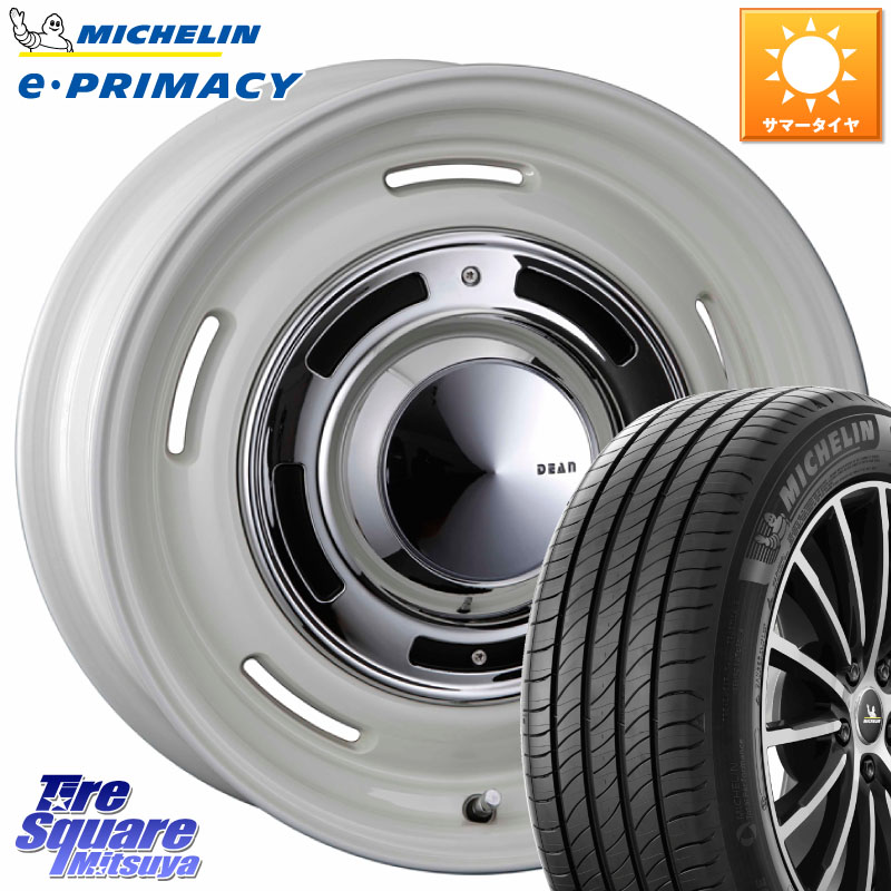ミシュラン e PRIMACY Eプライマシー 99V XL 正規 205/65R16CRIMSON ディーン クロスカントリー ホイール 16インチ 16X6.5J 38 5穴 114.3 ヤリスクロス 10系アルファード 70系カムリ ステージア 日産 エスティマ HS レクサス ティアナ 日産 スカイラインセダン 日産 ES｜タイヤスクエアミツヤ
