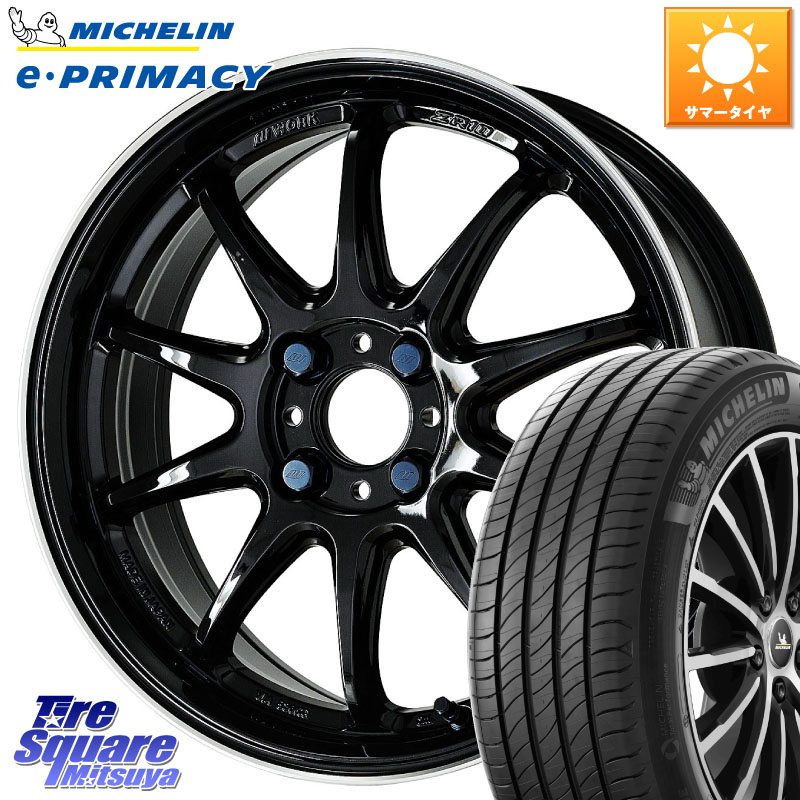 WORK ワーク EMOTION エモーション ZR10 16インチ 16 X 6.5J +38 4穴 100 ミシュラン e PRIMACY Eプライマシー 94V XL S1 正規 205/55R16 E13オーラ