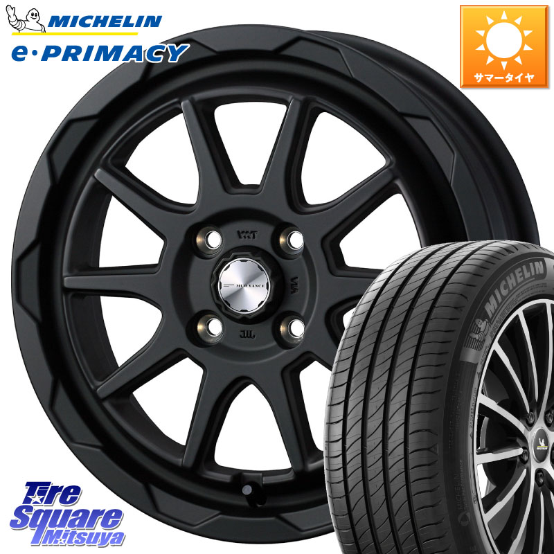WEDS マッドヴァンス 06 MUD VANCE 06 ウエッズ 16インチ 16 X 6.0J +40 4穴 100 ミシュラン e PRIMACY Eプライマシー 91H XL S1 正規 195/55R16