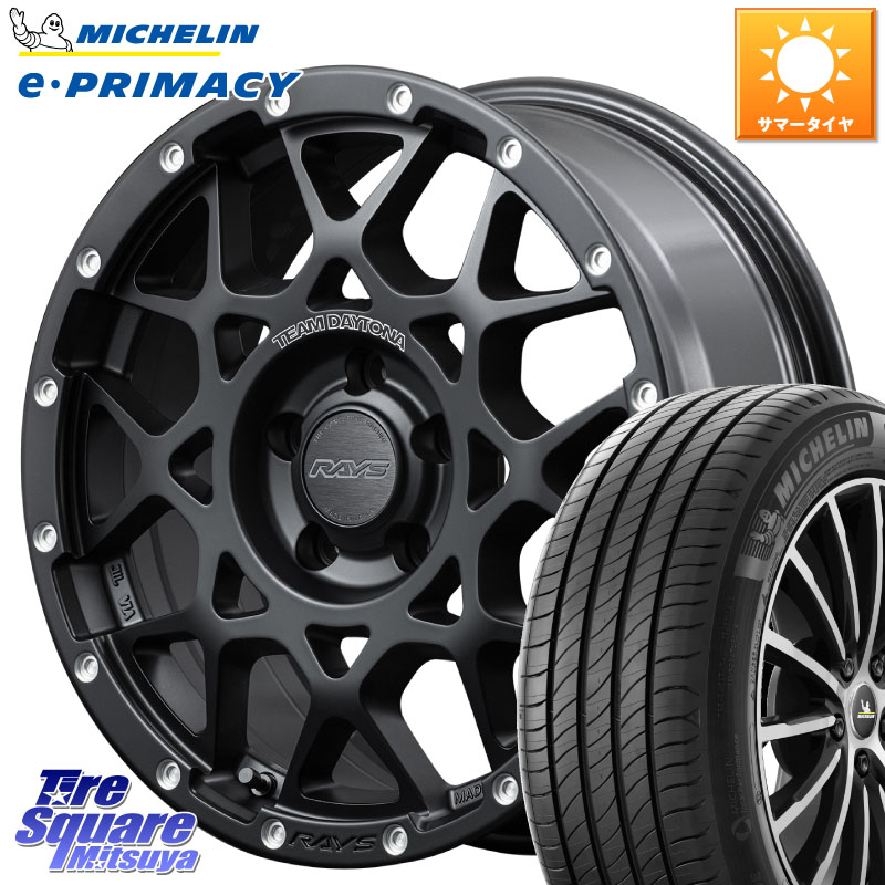 RAYS 【欠品次回7~8月】 レイズ M8 デイトナ DAYTONA 17インチ 17 X 7.0J +32 5穴 114.3 ミシュラン e PRIMACY Eプライマシー 95W XL 正規 215/50R17