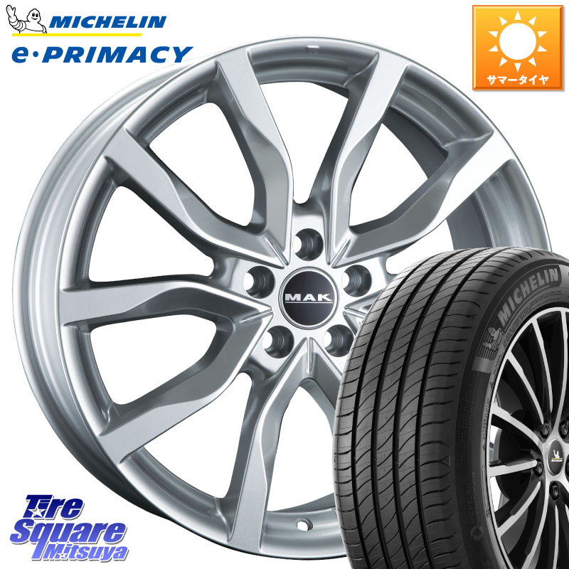 阿部商会 MAK HIGHLANDS ホイール18インチ 18 X 7.5J(JAGUAR EPEACE DF2) +45 5穴 108 ミシュラン e PRIMACY Eプライマシー 103W MO 正規 235/60R18 ジャガー Eペイス