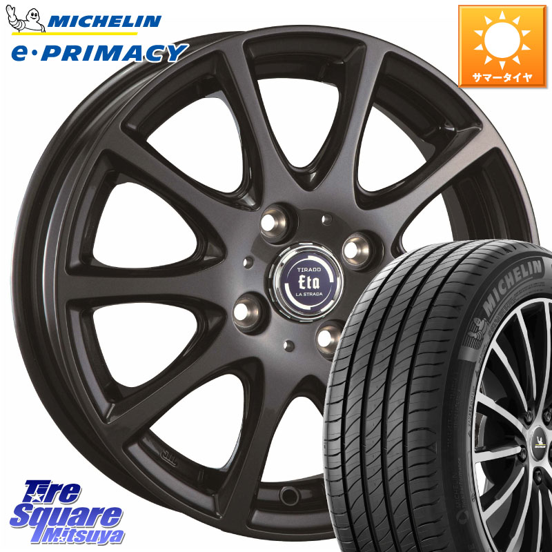 ミシュラン e PRIMACY Eプライマシー 99V XL 正規 205/65R16阿部商会 ティラード イータ 16X6.0J 42 4穴 100 ロッキー ガソリン車 4穴 ライズ ガソリン車 4穴|タイヤスクエアミツヤ