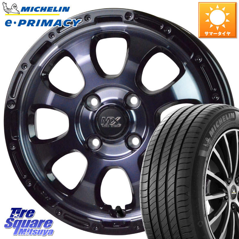 ミシュラン e PRIMACY Eプライマシー 79V XL 正規 165/55R15HotStuff マッドクロス GRACE グレイス BKC 4H ホイール 15インチ 15X4.5J 45 4穴 100 N-BOX デリカミニ2WD タント スペーシア サクラ R1 R2 ルークス ROOX 日産 デイズ デイズルークス 日産 コペン N-ONE N｜タイヤスクエアミツヤ