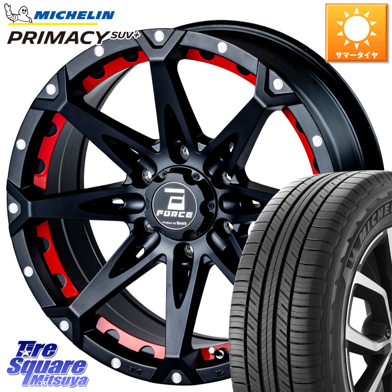 FORCE フォース DENALI デナリー MBKマシンド 18インチ 18 X 8.0J +15 6穴 139.7 ミシュラン PRIMACY プライマシー SUV+ 116V 正規 285/60R18