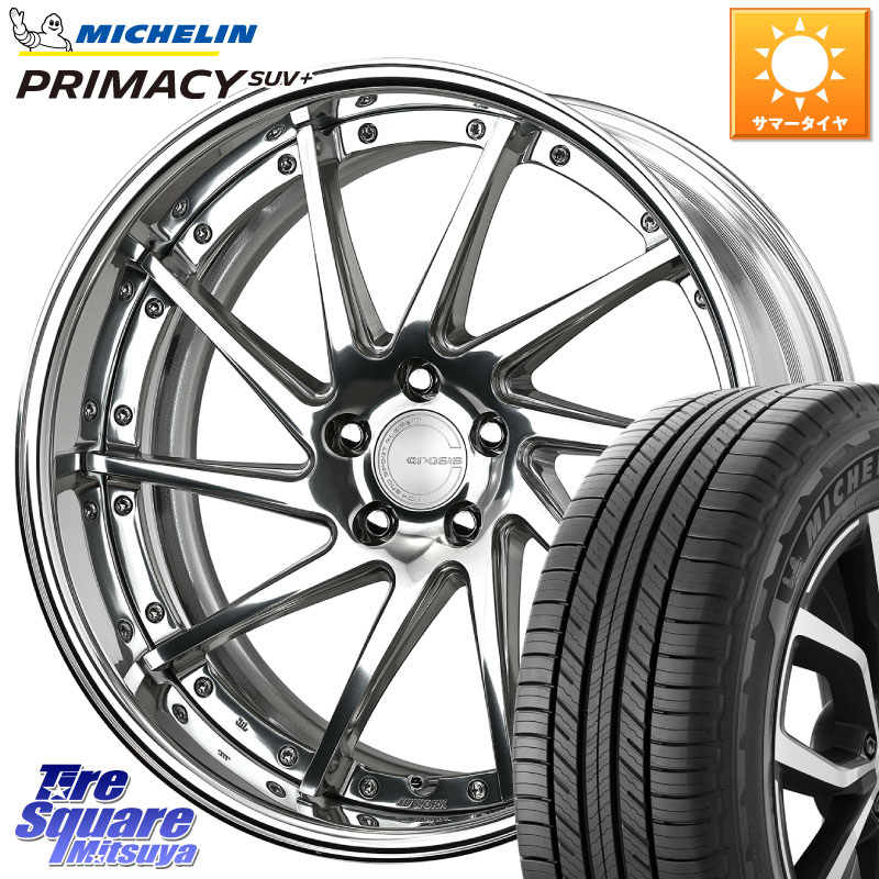 ミシュラン PRIMACY プライマシー SUV+ 103H XL DT 正規 225/55R19WORK GNOSIS CVS O Disk 19インチ 2ピース 19X8.0J 40 5穴 114.3 80系ハリアー BT5レガシィアウトバック NX レクサス｜タイヤスクエアミツヤ
